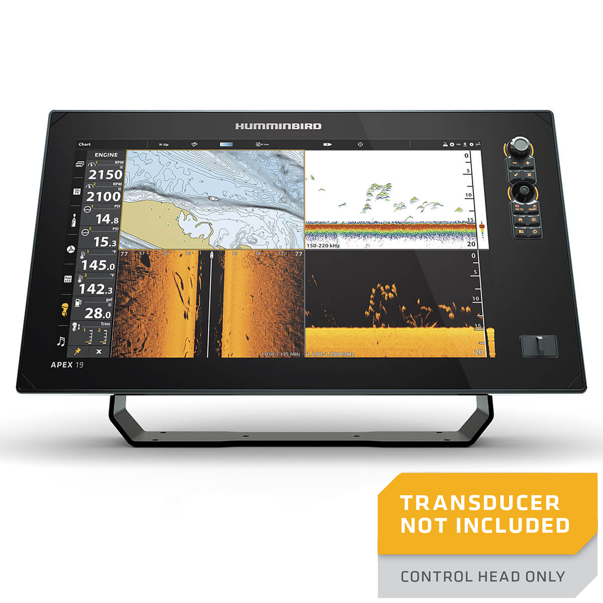 Эхолот Humminbird APEX 19 MEGA SI+ CHARTPLOTTER CHO 411240-1CHO
