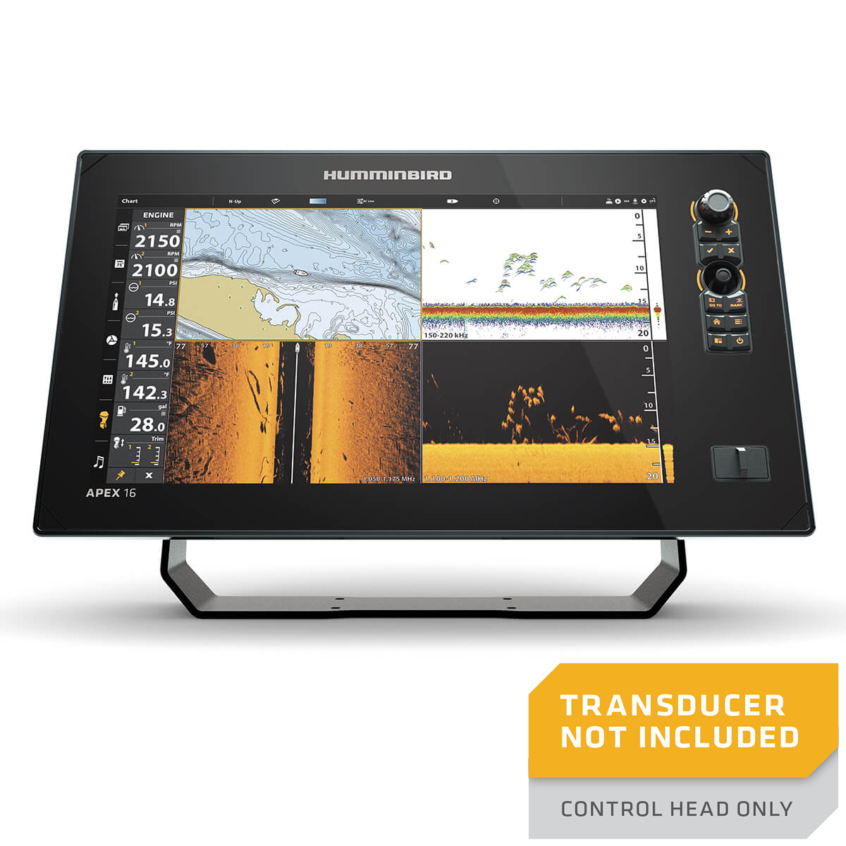 Эхолот Humminbird APEX 16 MEGA SI+ CHARTPLOTTER CHO 411500-1CHO
